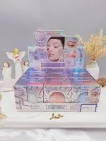 بمب هایلایتر شاین دار پنبه ای برای بدن و صورت برند ROMANTIC RAIN کد R625