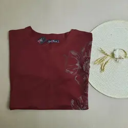 بلوز جودون سایز بزرگ آستین کیمونو