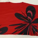 تیشرت زنانه آستین سرخود