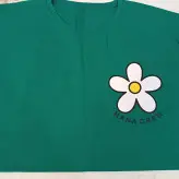 تیشرت نخ پنبه درجه مدل جیب بابونه