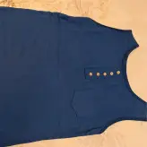 تاپ جلو دگمه جیبدار