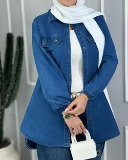 مانتو جین کاغذی