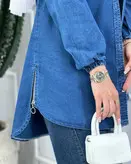 مانتو جین کاغذی