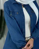 مانتو جین کاغذی