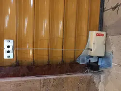 قفل کرکره برقی آژیر‌دار مجموعه ۳ عددی