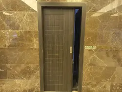 درب چوبی ریلی توکار