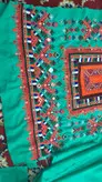 لباس مجلسی بلوچی آماده سبزو دوچ (موسوم دوز_پلیواری اصل)دوخت اصیل بلوچی