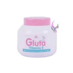 کرم کلاژن و ویتامین E ضدچروک،ضدجوش و آبرسان گلوتا 200 گرمی