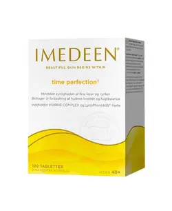 قرص ایمدین مدل time perfection تعداد 120عدد، قرص زیبایی و جذابیت پوست ایمیدین اصل و درجه یک