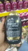 شامپو پاکسازی موی سر او جی ایکس OGX مدل زغال Charcoal detox حجم 385 میل | بدون سولفات، مناسب موی چرب، سم زدایی