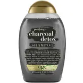 شامپو پاکسازی موی سر او جی ایکس OGX مدل زغال Charcoal detox حجم 385 میل | بدون سولفات، مناسب موی چرب، سم زدایی