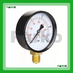 گیج فشار قاب مشکی در انواع مختلف