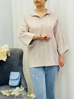 شومیز راه راه - فروشگاه پوشاک پاراکیت