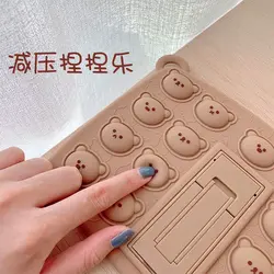 کاور تبلت فیجت خرسی سامسونگ Galaxy Tab S6 Lite به همراه بند