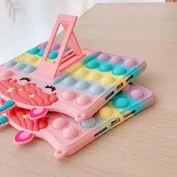 کاور تبلت فیجت پاپیتی سامسونگ Galaxy Tab S6 Lite به همراه بند