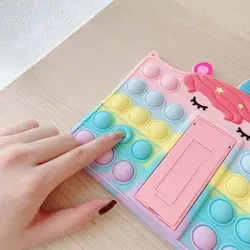 کاور تبلت فیجت پاپیتی سامسونگ Galaxy Tab A8 SM-X205 به همراه بند