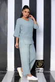 ست تونیک شلوار بغل دکمه