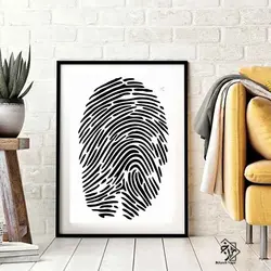 شابلون اثر انگشت کد 288