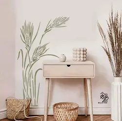 شابلون خوشه گندم کد 978