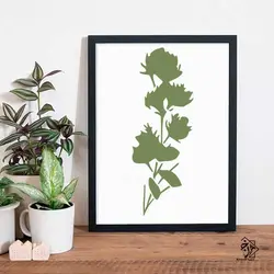 شابلون برگ کد 673