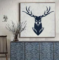 شابلون گوزن کد 368