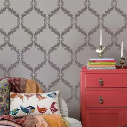 شابلون دیواری داماسک کد 569