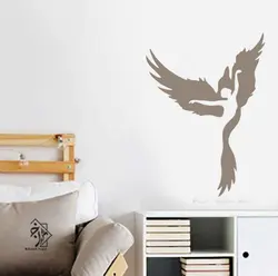 شابلون دیواری دختر کد 887