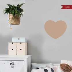 شابلون دیواری قلب کد 136