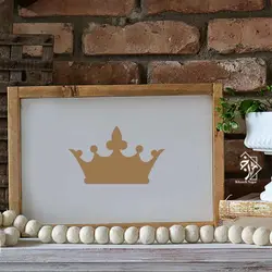 شابلون دیواری خونه ریزه کد 1005