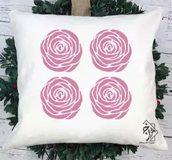 شابلون خونه ریزه گل کد 1039