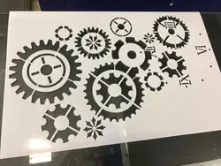 شابلون چرخ دنده کد 792