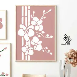 شابلون شاخه و گل کد 693