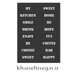 شابلون خط نگاره مینی کلمات انگلیسی کد 1072