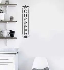 شابلون دیواری کافه کد 913