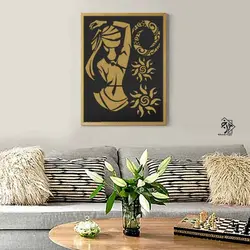 شابلون طرح دختر کد 759