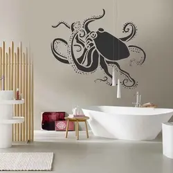 شابلون دیواری هشت پا کد 349