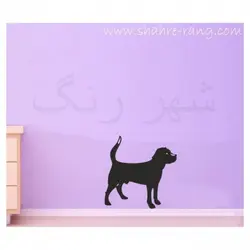 شابلون دیواری سگ کد 304