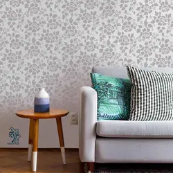 شابلون دیواری گل کد 661