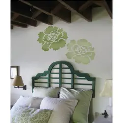 شابلون دیواری گل کد 613