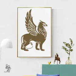 شابلون عقاب شیر کد 445