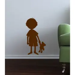 شابلون دیواری پسر بچه کد 719