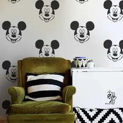 شابلون دیواری میکی موس کد 714