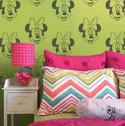 شابلون دیواری مینی موس کد 715