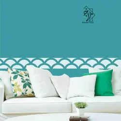 شابلون دیواری حاشیه کد 243