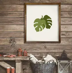 شابلون خونه ریزه برگ کد 1031