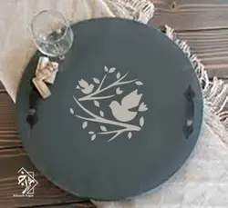 شابلون دیواری خونه ریزه کد 1003