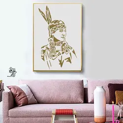 شابلون دختر سرخپوست کد 954