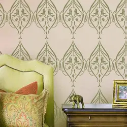 شابلون دیواری داماسک کد 543