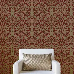 شابلون دیواری داماسک کد 542