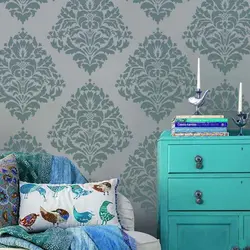 شابلون دیواری داماسک کد 529